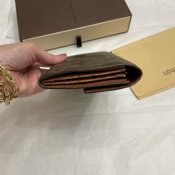 AUTHENTIC LOUIS VUITTON MONOGRAM PORTEFEUILLE SARA WALLET - Picture 6 of 14